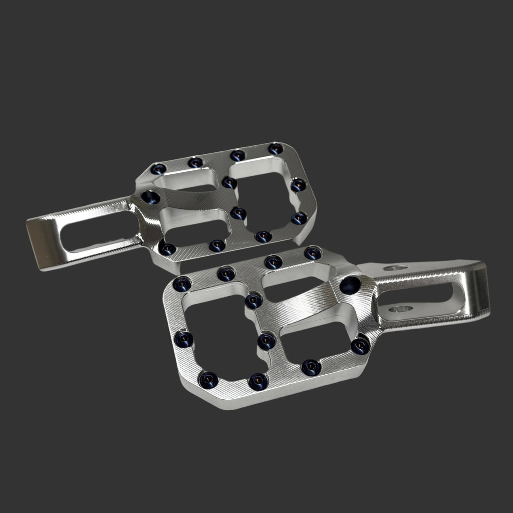 Footpegs for Surron Ultra Bee – Chrome